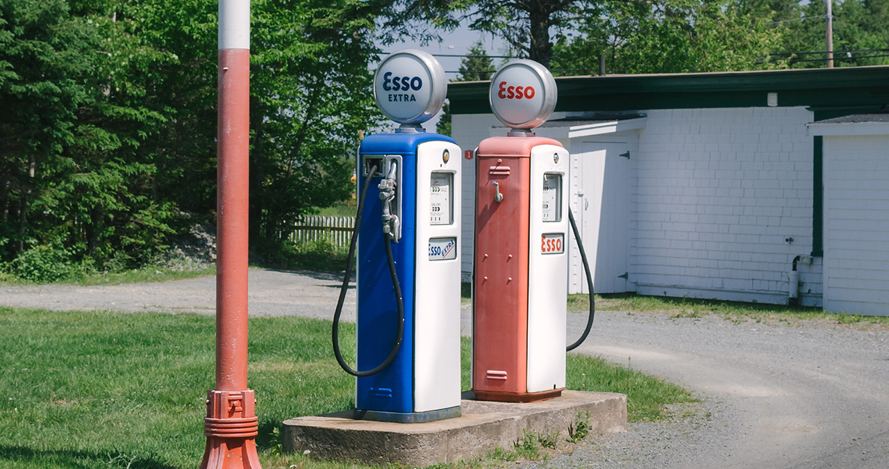 old gas pumps